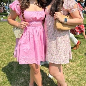 Puff sleeve skort dress from Hollister